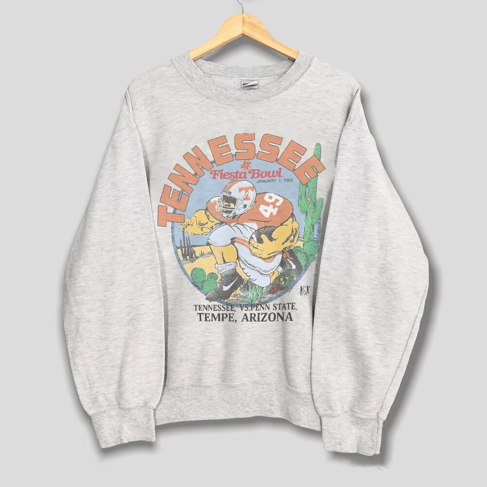 Vintage 90s Tennessee Volunteers Football Sweatshirt, University of Tennessee